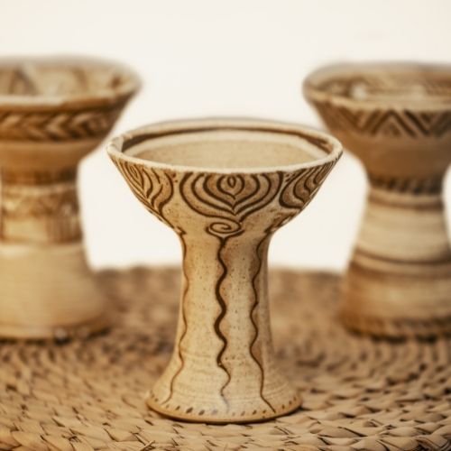 קופלרה בצבעי לבן וחום